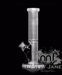 Milkyway Glass 12" Tall 9mm Squared Tube Bong