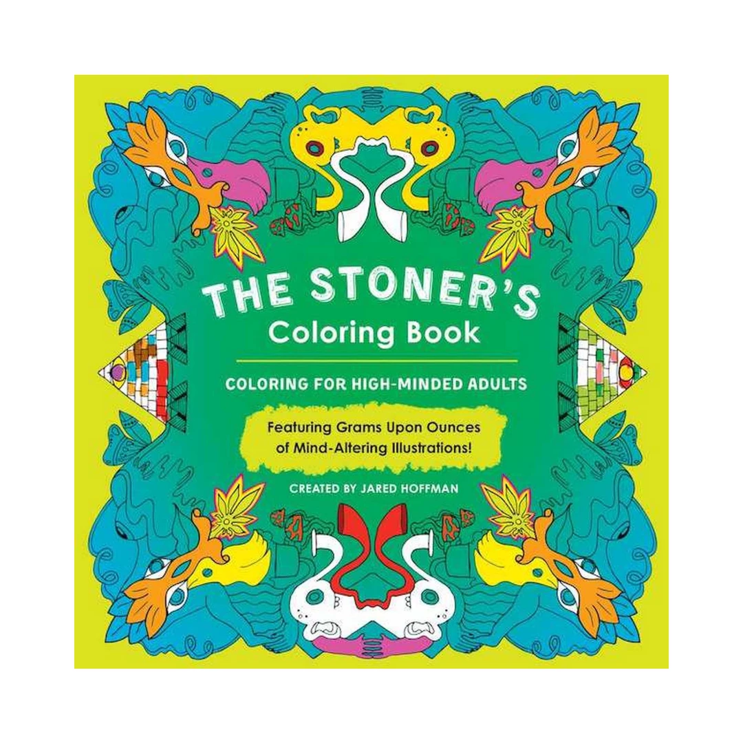 BOB Headquarters Books Stoner's Coloring Book: Coloring For High-Minded Adults 1 BOB Headquarters Books Stoner's Coloring Book: Coloring For High-Minded Adults