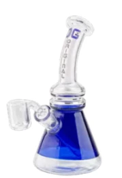 ACM Glass OG Glass 7" Coloured Dab Rig W/ Banger Rigs