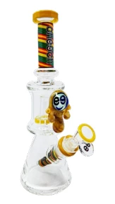 Cheech Glass 11" Honey Drip Dual Chamber Beaker Bong
