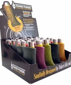 BOB Headquarters Lighters And Hemp Wicks Toker Poker Lighter Buddy