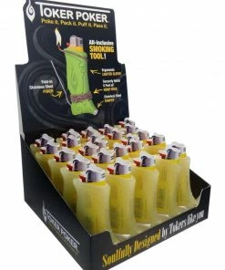 BOB Headquarters Lighters And Hemp Wicks Toker Poker Lighter Buddy