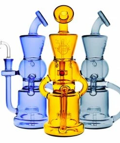 BOB Headquarters Pulsar 10" Tall Checkmate Recycler Dab Rig